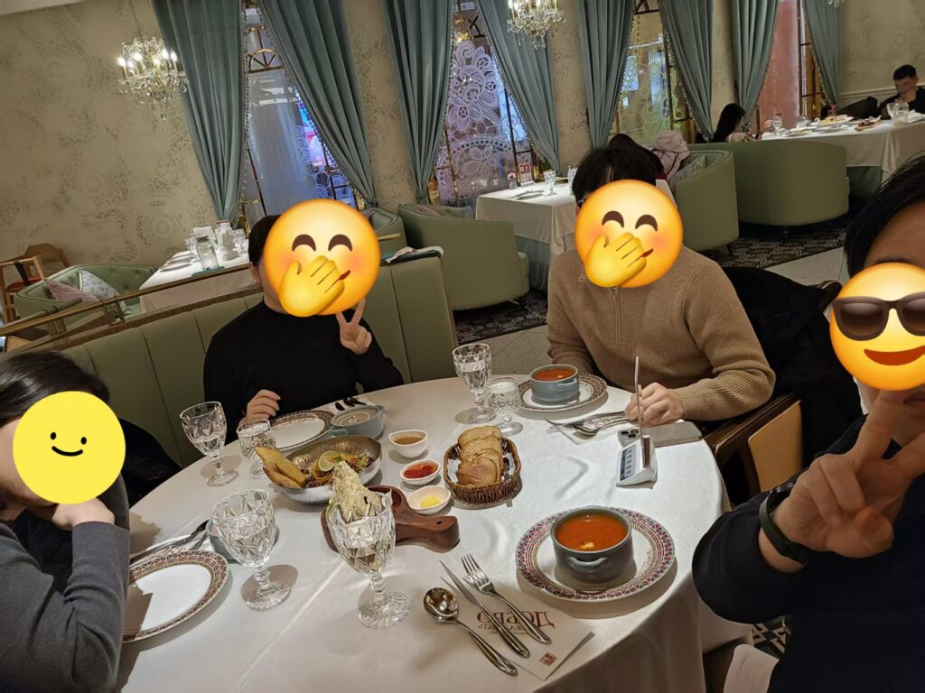상하이 푸동 맛집 러시아 식당